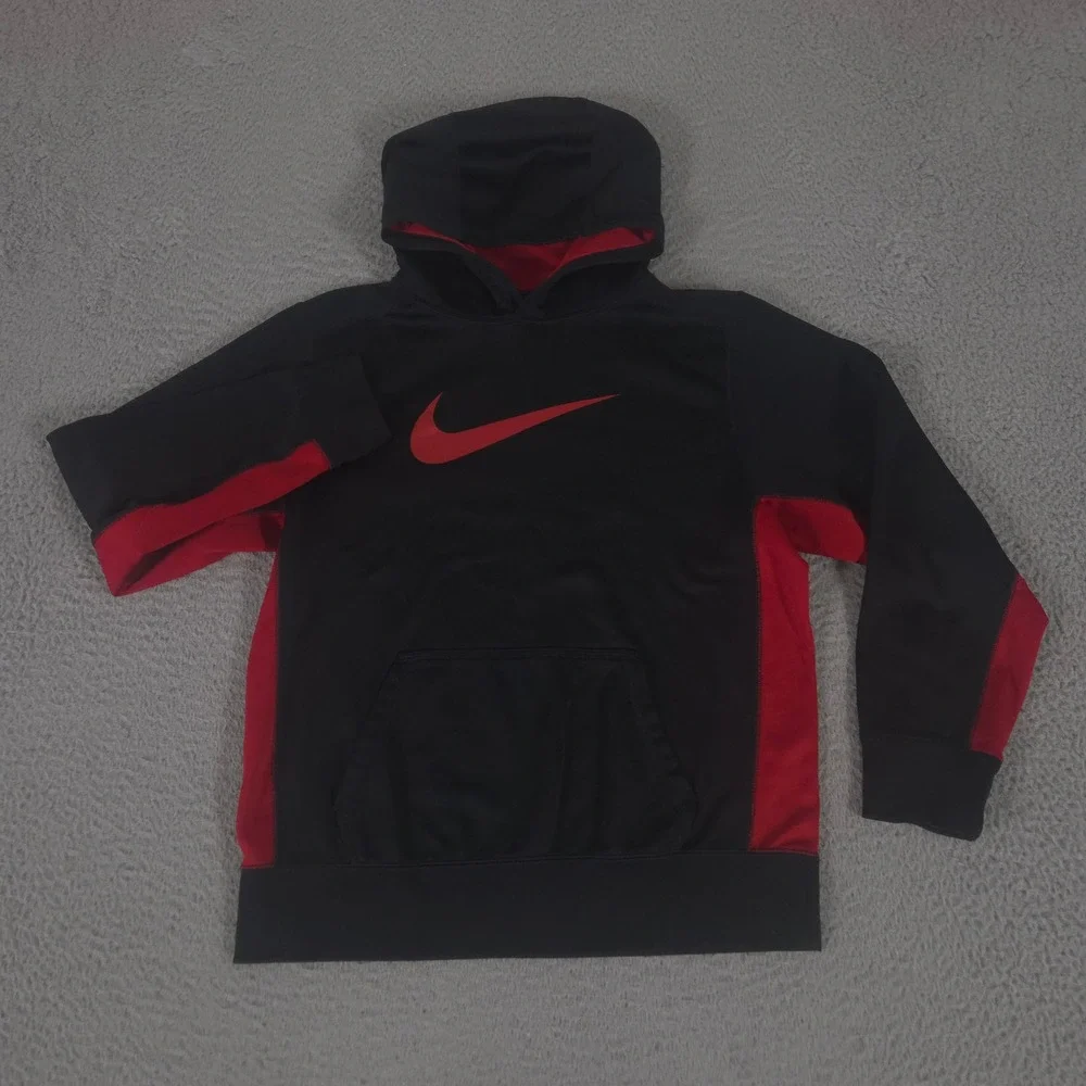 LOT OF 3 Nike x Jordan Shirt Boys XL Multi Therma-FIT Air Flight 23 Logo Hoodie